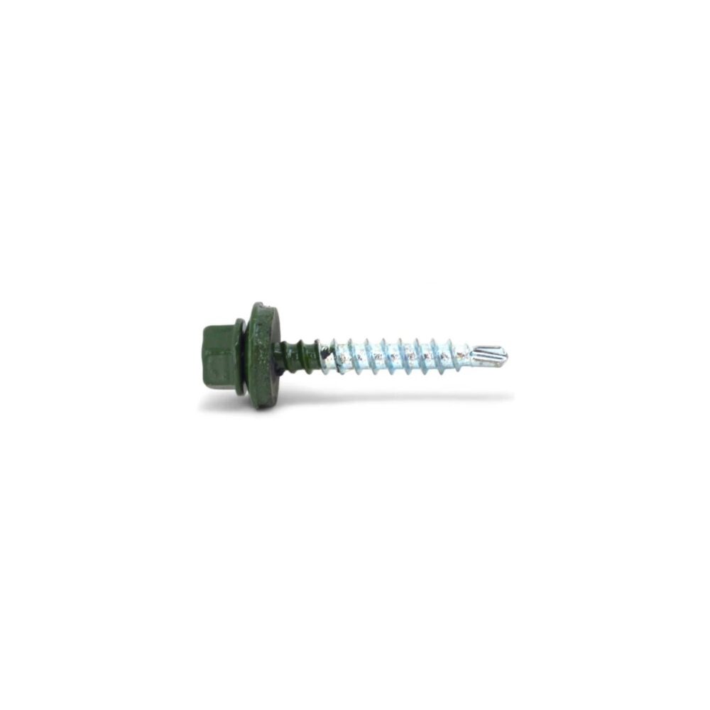 Șurub autoforant pentru metal Metal International 4.8 x 35 mm, RAL 6020 - imagine 1