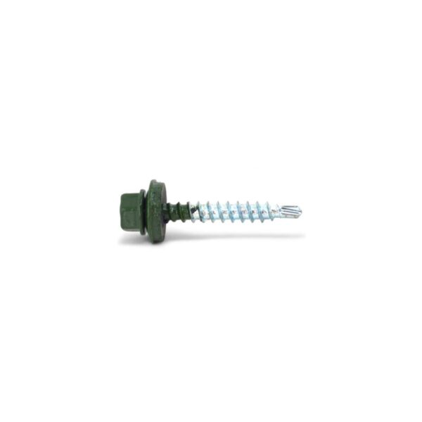 Șurub autoforant pentru metal Metal International 4.8 x 35 mm, RAL 6020 - imagine 1