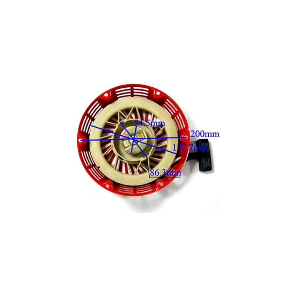 Demaror complet cu căței metalici pentru motor tip GX, model GX0065, 200 mm - imagine 2