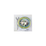 Kit regulator gaz butelie Tecnogas KK080T26-03A, furtun 1.5m, cheie și coliere