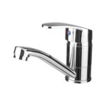 Baterie lavoar monocomandă Honest HGT671023, finisaj cromat