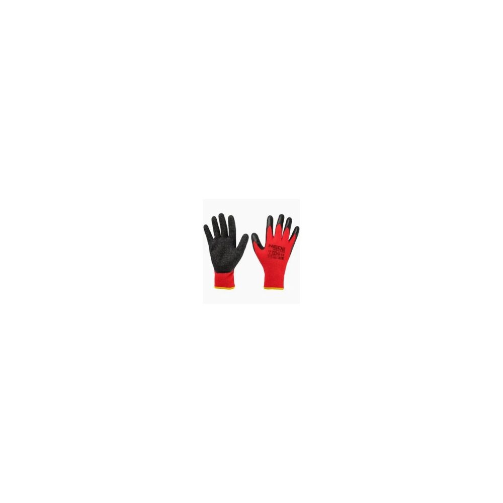 Mănuși de protecție din poliester cu palmă cauciucată NEO Tools HGT683064 - imagine 1