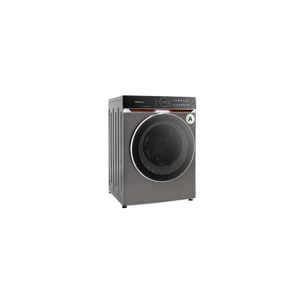 Mașină de spălat rufe Daewoo DWD-FV1021SK, 10 kg, Clasa A, Gri - imagine 2