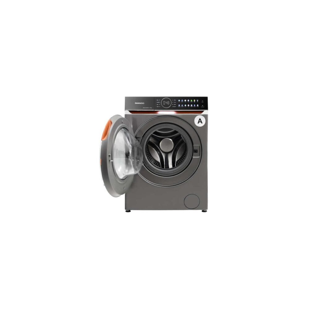 Mașină de spălat rufe Daewoo DWD-FV1021SK, 10 kg, Clasa A, Gri - imagine 3