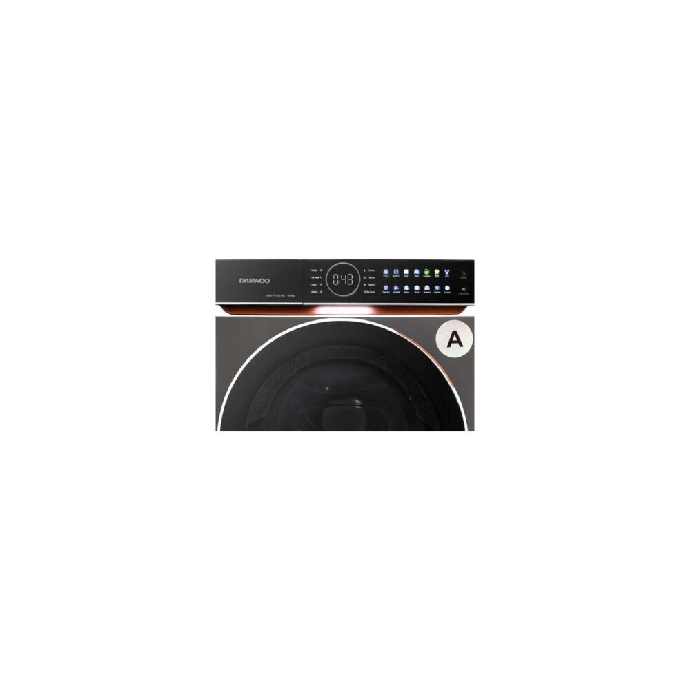 Mașină de spălat rufe Daewoo DWD-FV1021SK, 10 kg, Clasa A, Gri - imagine 4