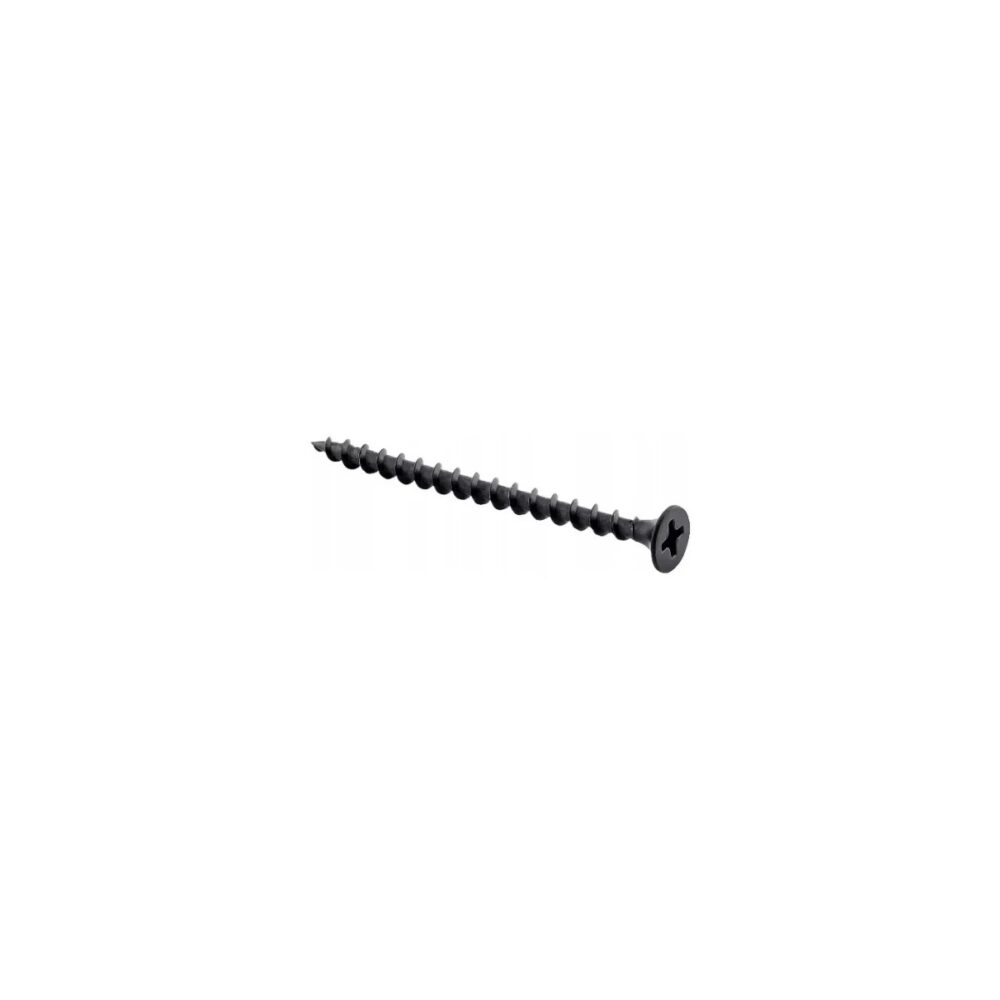 Șurub fosfatat pentru lemn (negresă) 90 mm - imagine 2