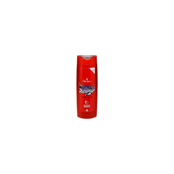 Gel de duș și șampon Old Spice Nightpanther, 400 ml - imagine 1