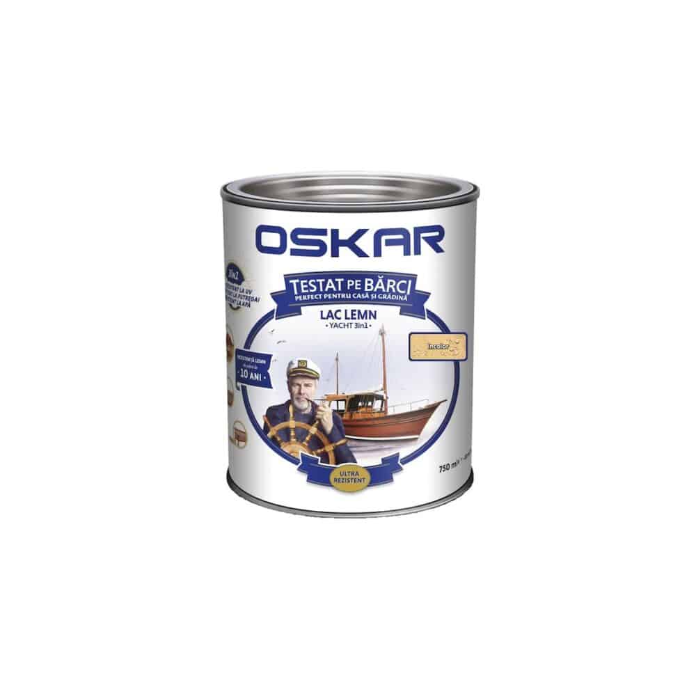 Lac pentru lemn Oskar Yacht 3în1, Incolor, 0.75L - imagine 1
