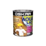 Lac pentru lemn Oskar Aqua Lac, Stejar, 0.75L, aspect lucios