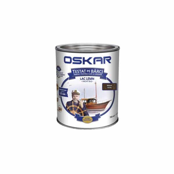 Lac pentru lemn Oskar Yacht 3în1, Mahon Închis, 0.75L - imagine 1