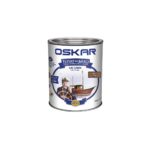Lac pentru lemn Oskar Yacht 3în1, culoare nuc închis, 0.75L