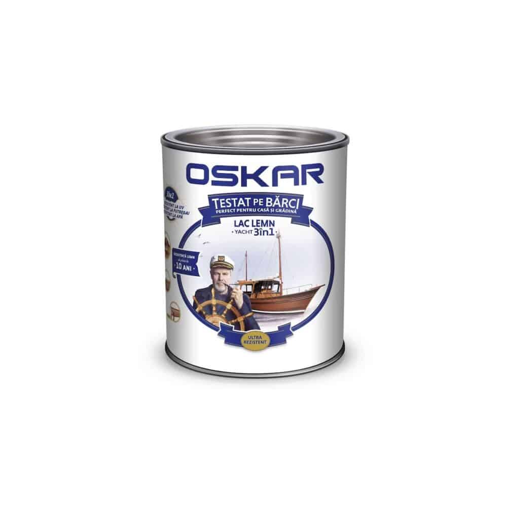 Lac pentru lemn Oskar Yacht 3în1, Nuc Închis, 2.5L - imagine 1