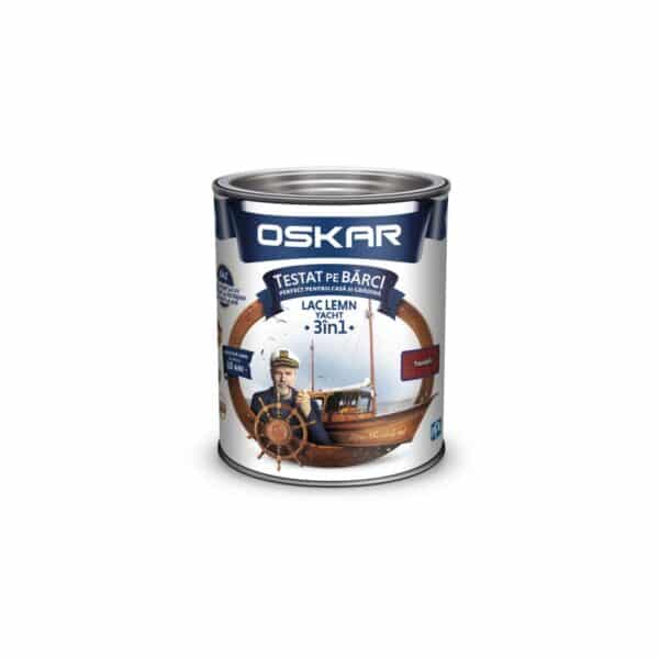Lac pentru lemn Oskar Yacht 3în1, culoare Trandafir, 0.75L - imagine 1