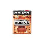 Email protector pentru metal Oskar Direct pe Rugină, Maro Roșcat Lucios, 2.5L