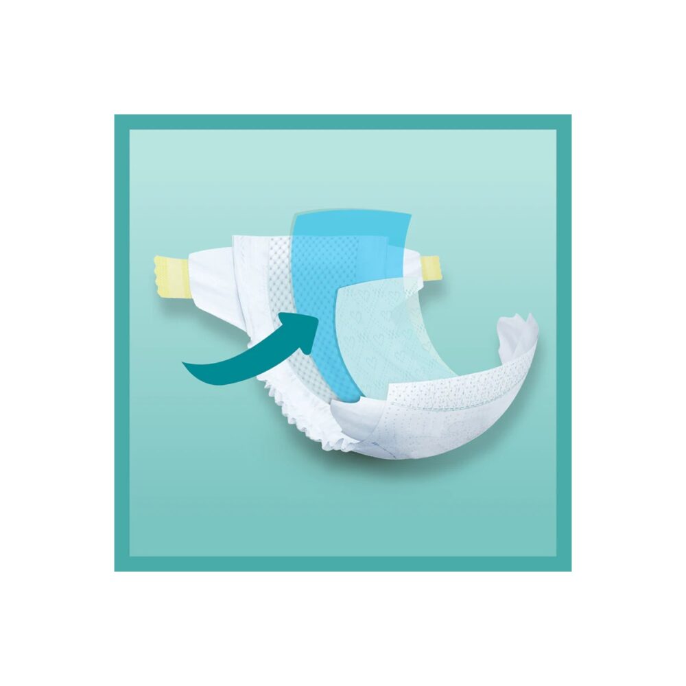 Scutece Pampers Active Baby, Mărimea 4, 9-14 kg, 76 bucăți - imagine 2