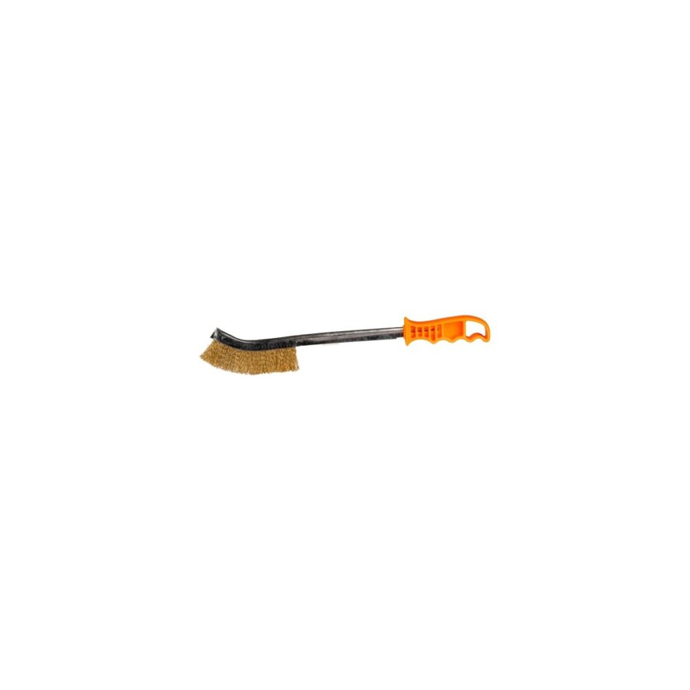 Perie de sârmă semilună Evotools, 250 mm, mâner plastic - imagine 1