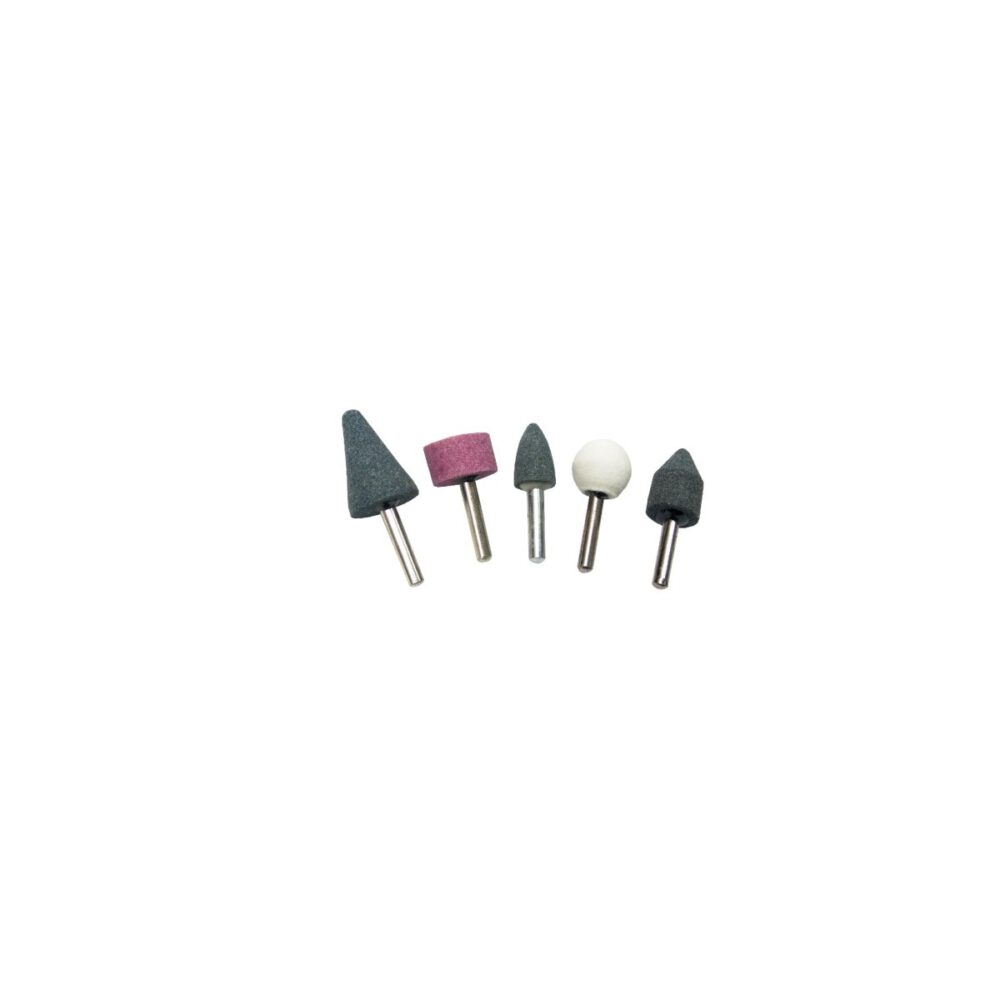 Set 5 pietre abrazive pentru biax Evotools HGT 615020 - imagine 1