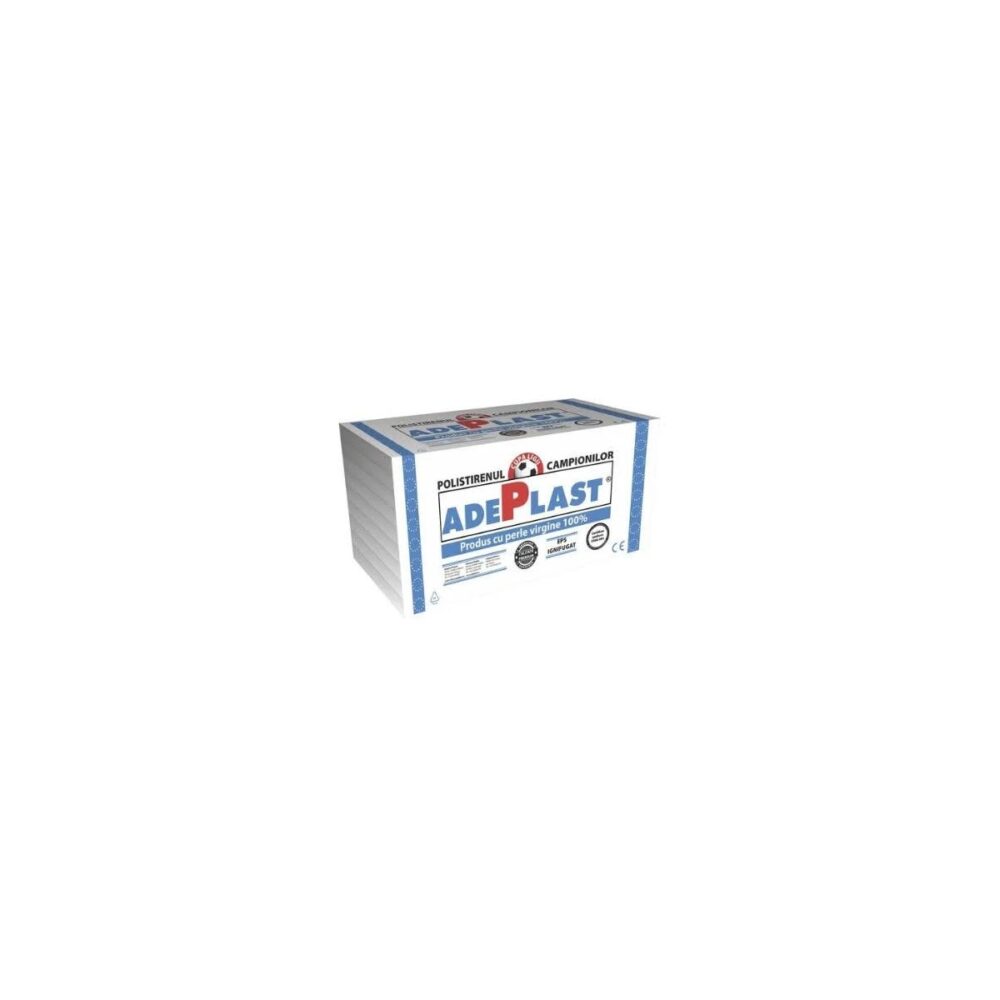 Polistiren Expandat Adeplast EPS 80, Grosime 3 cm - imagine 1