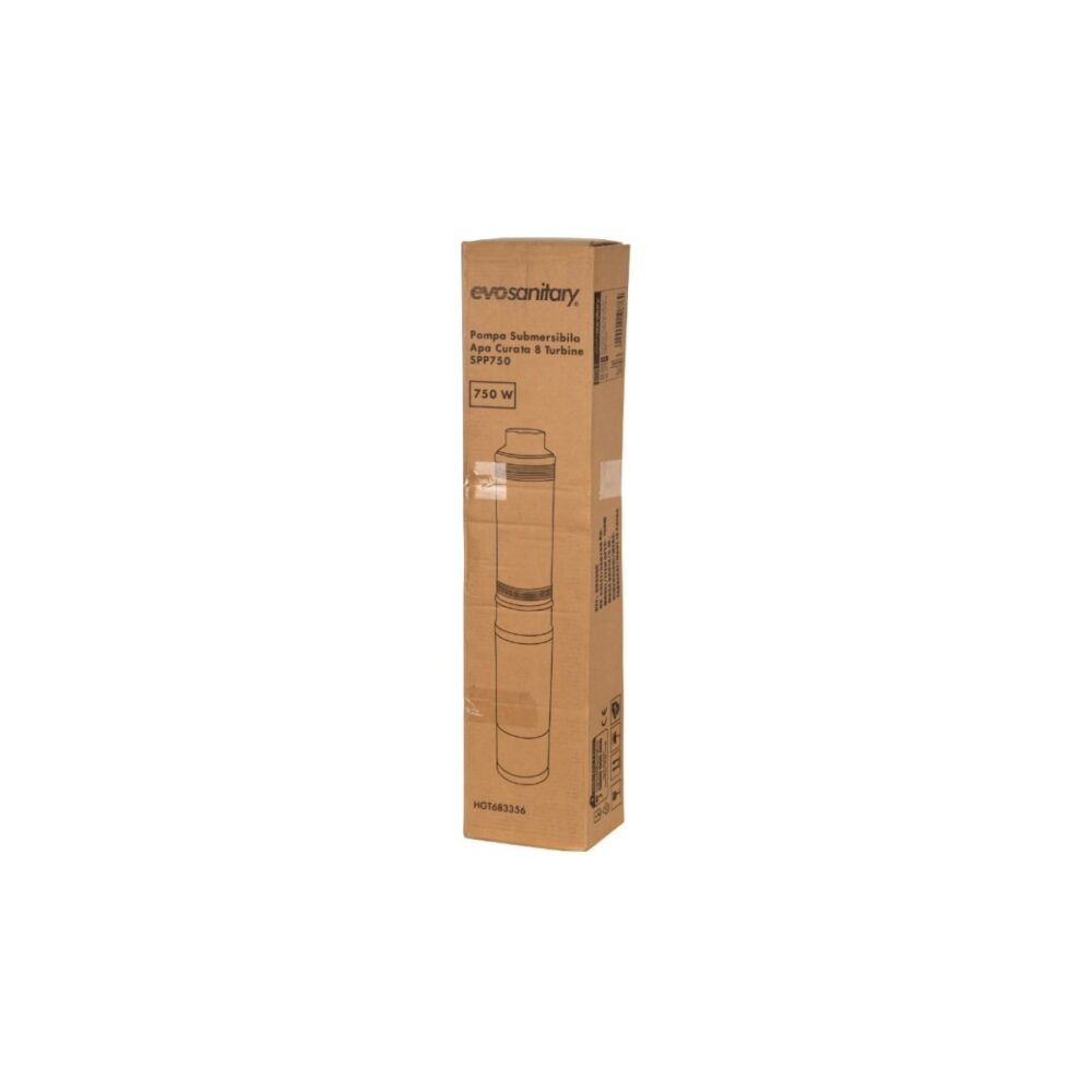 Pompă submersibilă apă curată Evosanitary SPP750, 750W, 8 turbine - imagine 3