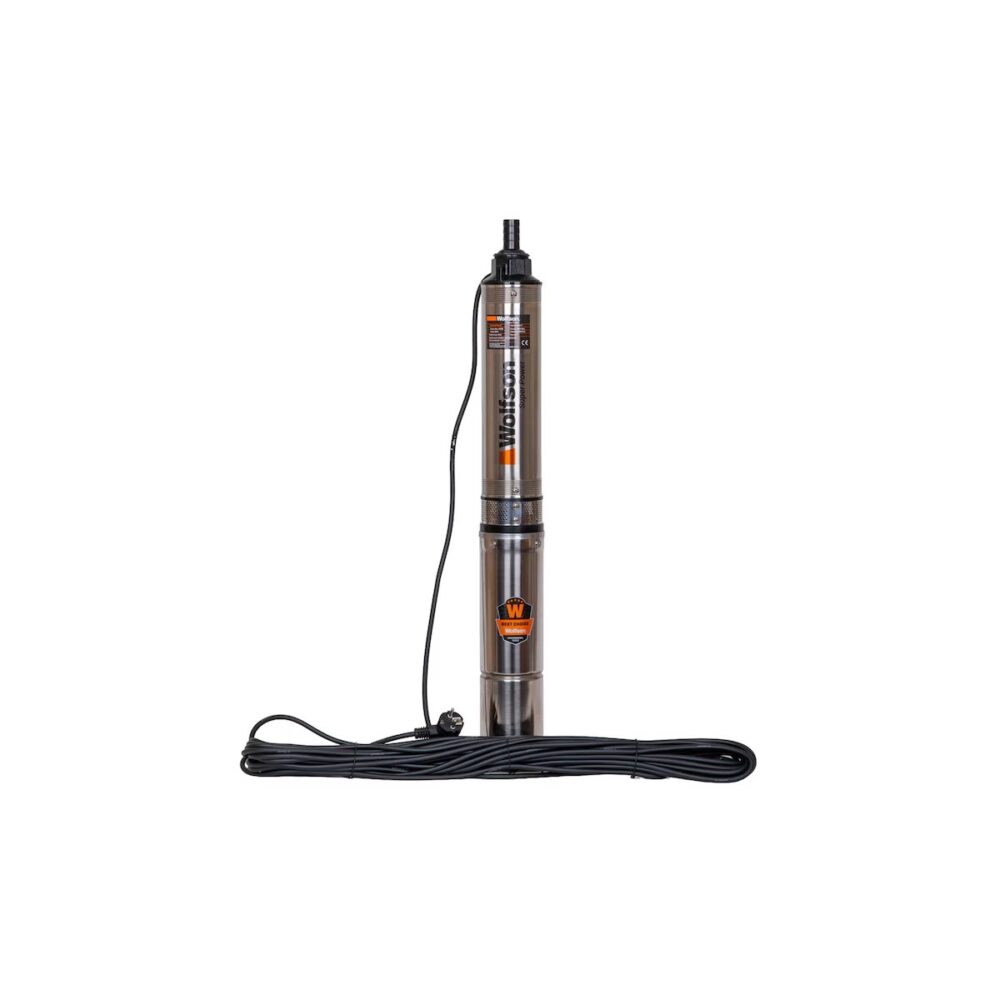 Pompă submersibilă apă curată Wolfson WFS0021, 1100W, debit 6600 l/h, înălțime 58m - imagine 2