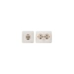 Priză Simplă Schuko Evotools HGT678521, Încastrată, Albă