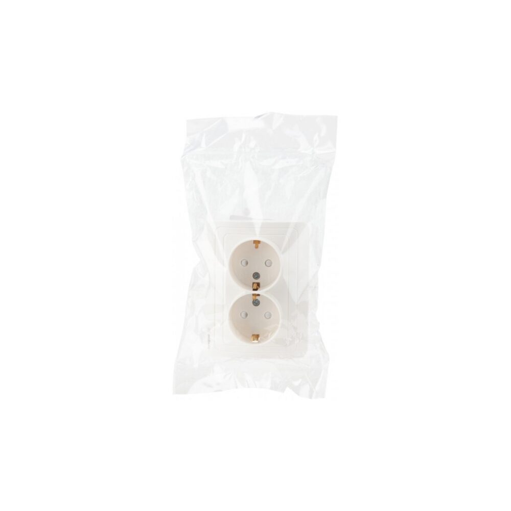 Priză Simplă Schuko Evotools HGT678521, Încastrată, Albă - imagine 3