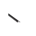 Profil colț exterior din aluminiu, negru, 2.5 m