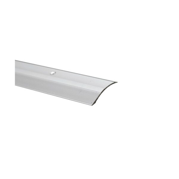 Profil trecere din aluminiu cu șurub, 90 cm, Argintiu - imagine 1