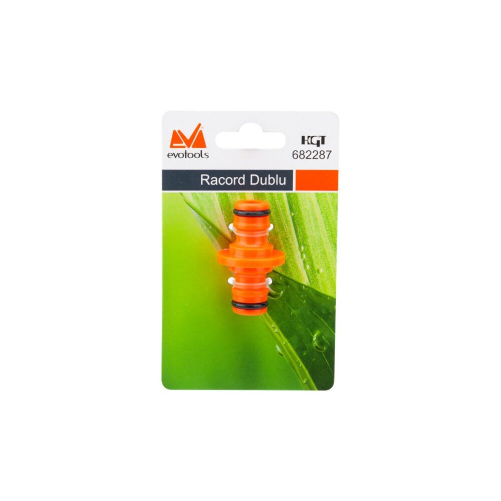 Racord dublu pentru furtun EvoTools HGT 682287 - imagine 2