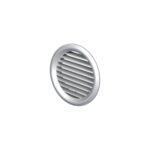 Grilă aerisire rotundă Ø125 mm, albă