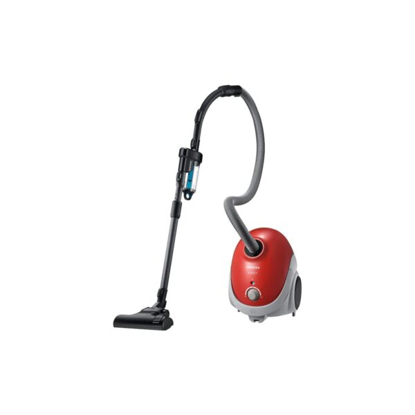 Aspirator cu sac Samsung Easy VCC52U6V3R, control variabil putere, Roșu - imagine 1