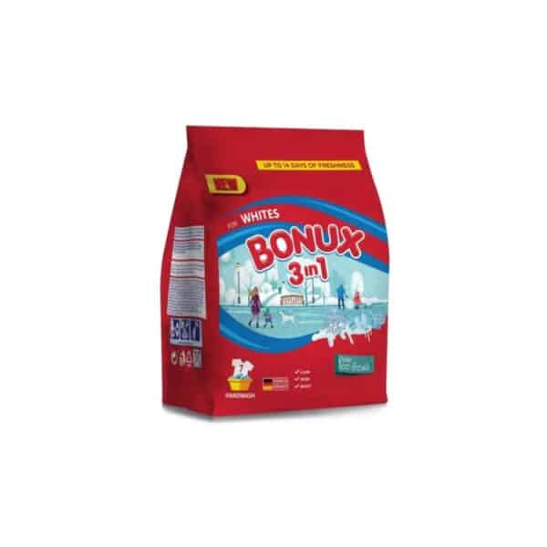 Detergent manual Bonux 3în1 Polar Ice Fresh, 400 g, 8 spălări - imagine 1