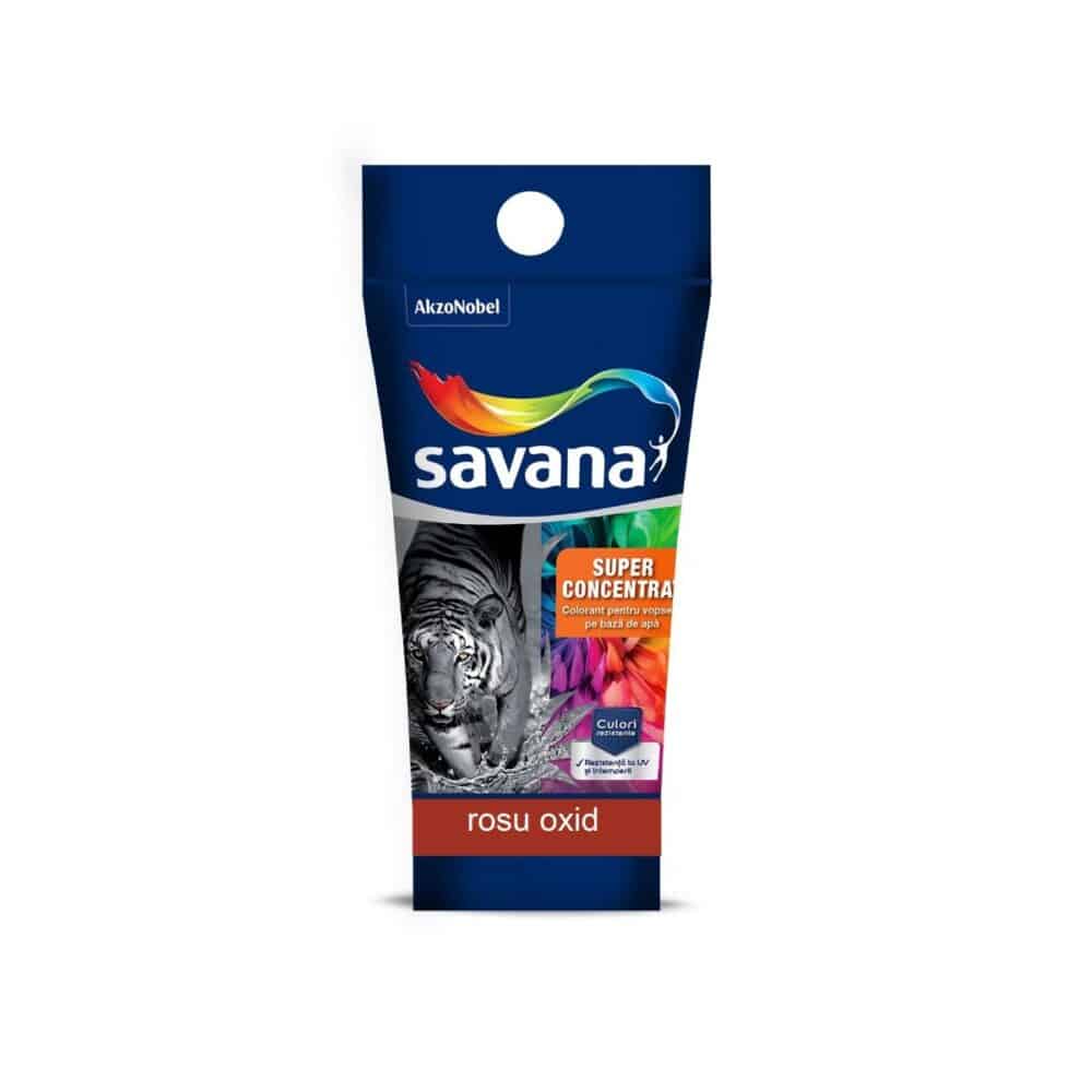Pigment super concentrat Savana, roșu oxid nr. 21, pentru vopsele pe bază de apă - imagine 1