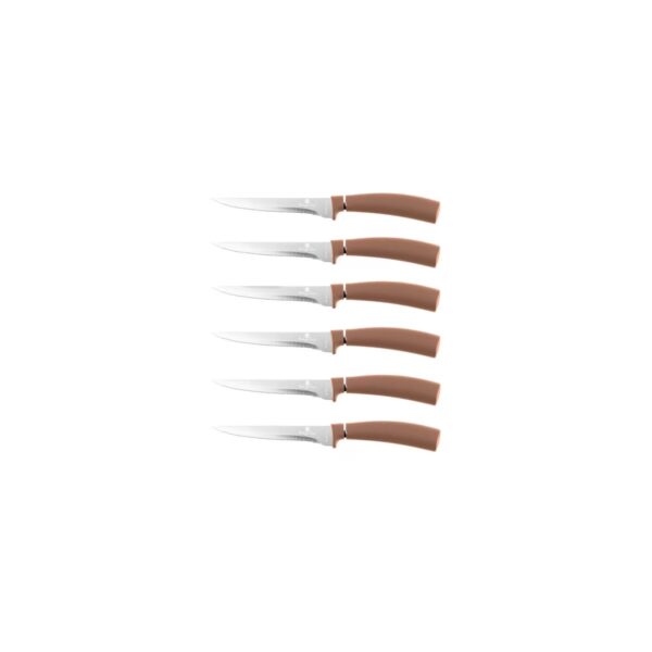 Set 6 cuțite pentru friptură BerlingerHaus BH-2811, Rosegold Collection - imagine 1