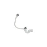 Sifon cadă cu racord flexibil și dop Evosanitary 671203, Ø 40 mm