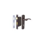 Broască pentru uși de interior Evotools HGT 642016, cu șilduri și mânere, interax 57 mm