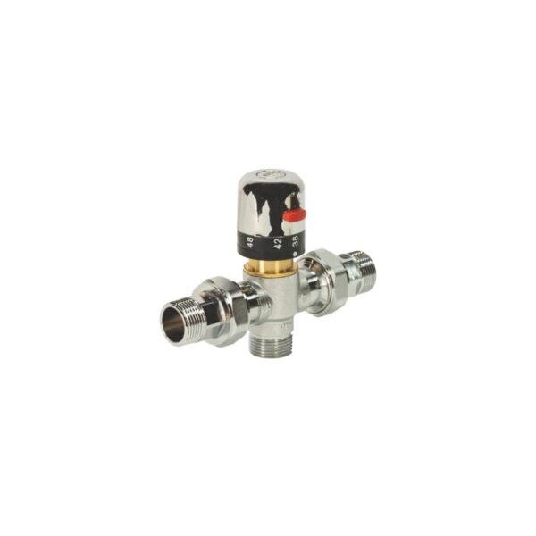 Vană termostatică de amestec EvoSanitary 3/4" cu hollender, 10 bar, HGT683240 - imagine 1