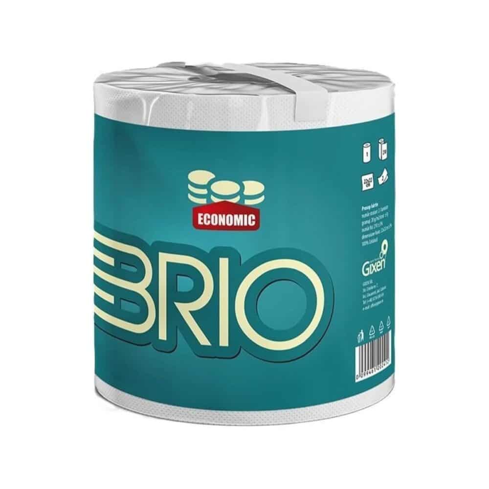 Prosop de bucătărie Brio Gixen Economic, 2 straturi, 210 foi - imagine 1