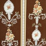 Autocolant 3D decorativ AK 074 D05, model floral