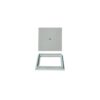Cămin vizitare 55x55 cm cu capac inclus, gri - imagine 2