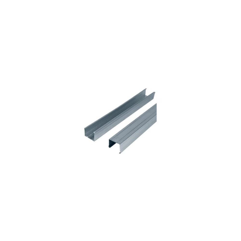Profil metalic UD pentru gips-carton, grosime 0.6 mm, lungime 3 m - imagine 1