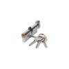 Cilindru de siguranță cu buton Evotools HGT681899, 68 mm (34x34), 3 chei - imagine 1
