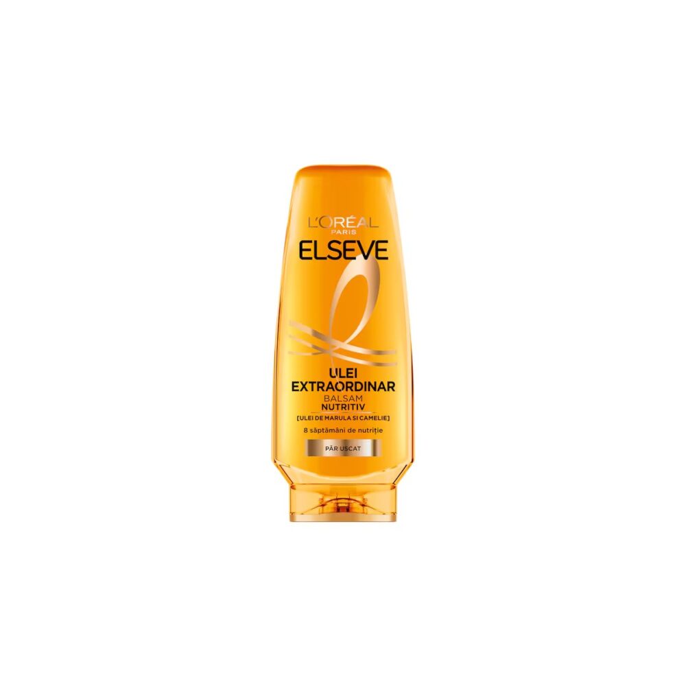 Balsam nutritiv L'Oréal Paris Elseve Ulei Extraordinar pentru păr uscat, 200 ml - imagine 1