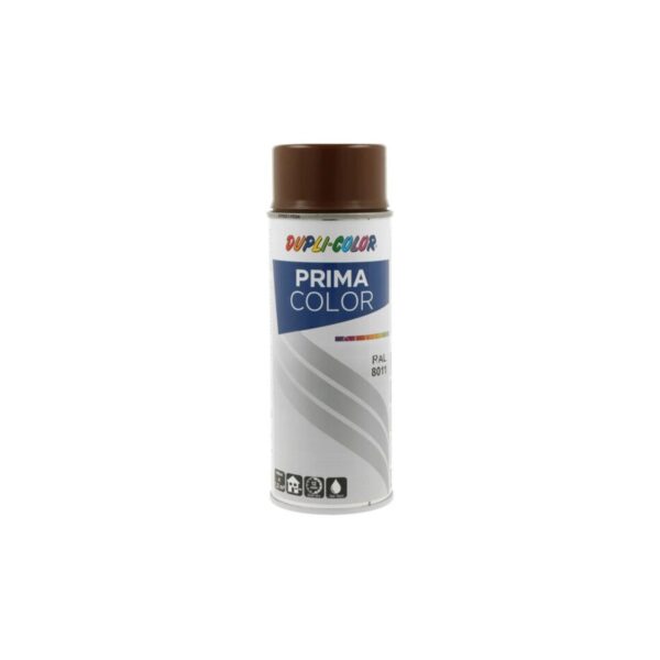 Vopsea spray Dupli-Color Prima Color, RAL 8011 Maro Nucă, 400 ml - imagine 1
