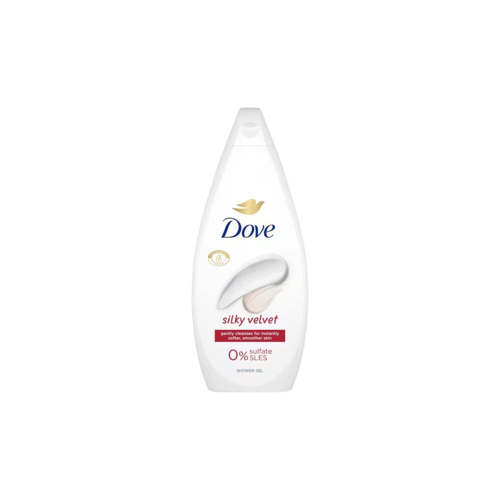 Gel de duș Dove Silky Velvet, 720 ml - imagine 1
