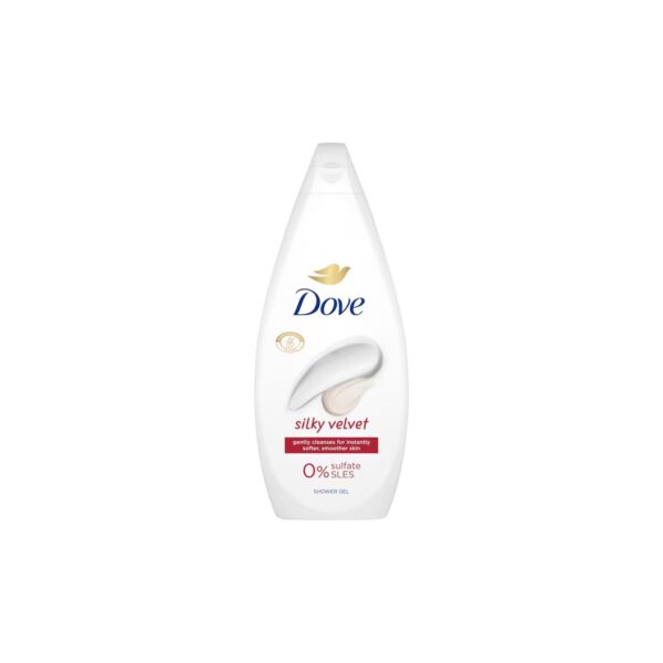 Gel de duș Dove Silky Velvet, 720 ml - imagine 1