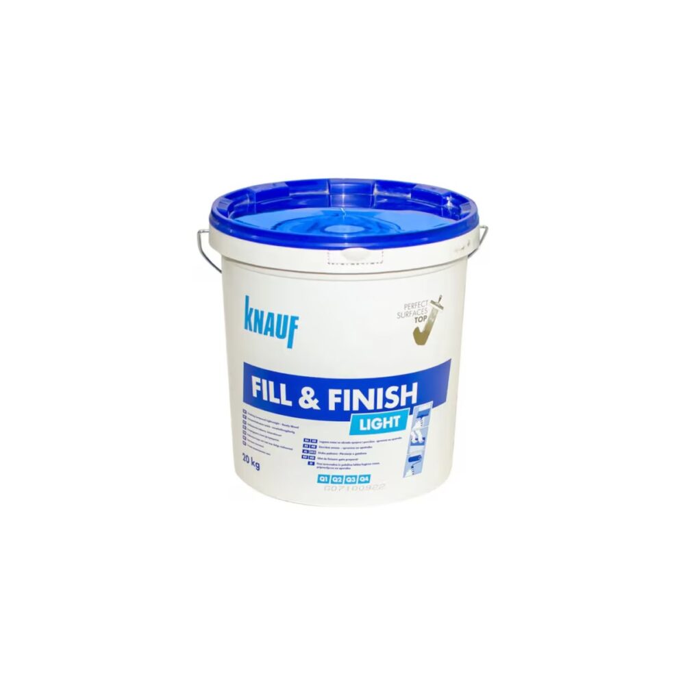 Glet de finisare gata preparat Knauf Fill & Finish Light, 20 kg - imagine 2
