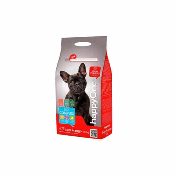 Hrană uscată pentru câini HappyOne Adult Talie Mică, cu Pui, 4 kg - imagine 1