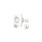 Ventilator de baie Dospel Rico, diametru 100 mm, alb