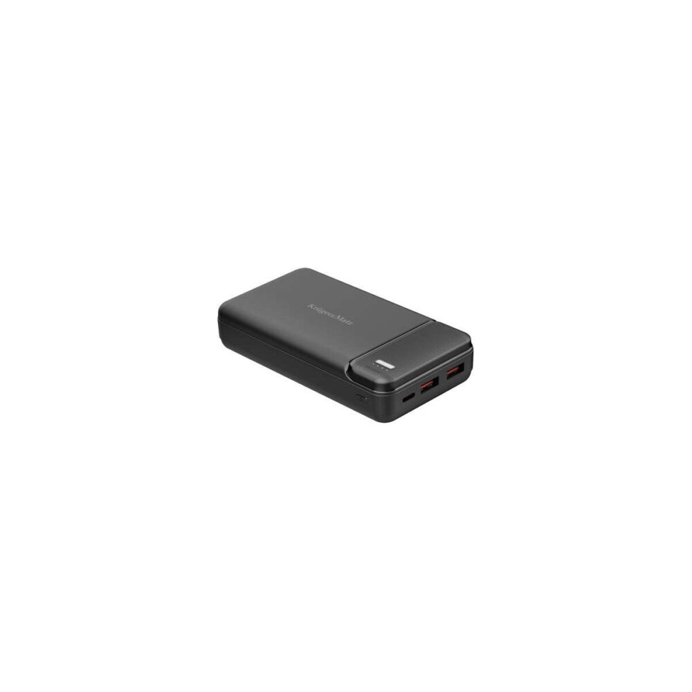 Baterie externă Krüger&Matz KM0906.1, 20000 mAh, Neagră - imagine 1